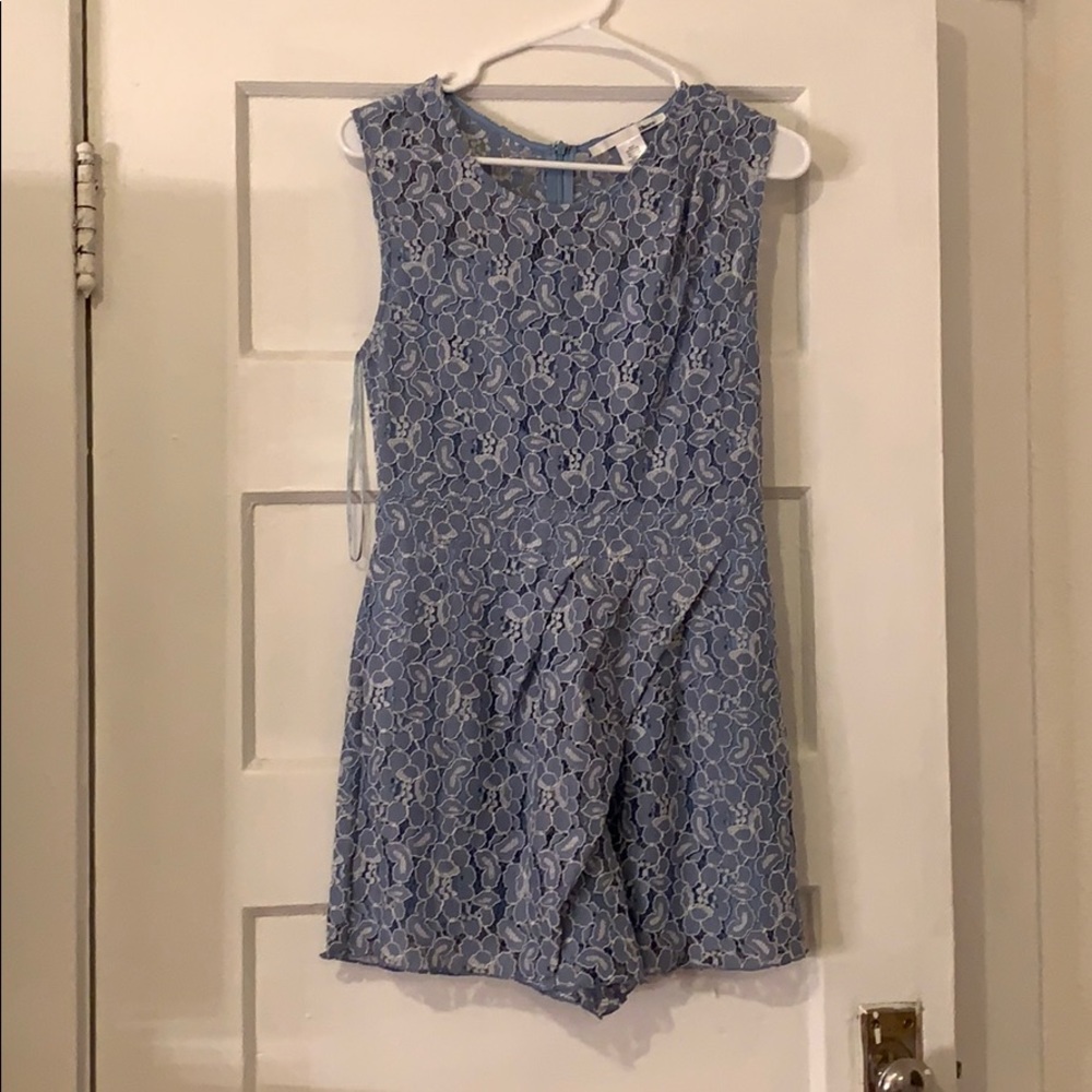 Tank top lace romper